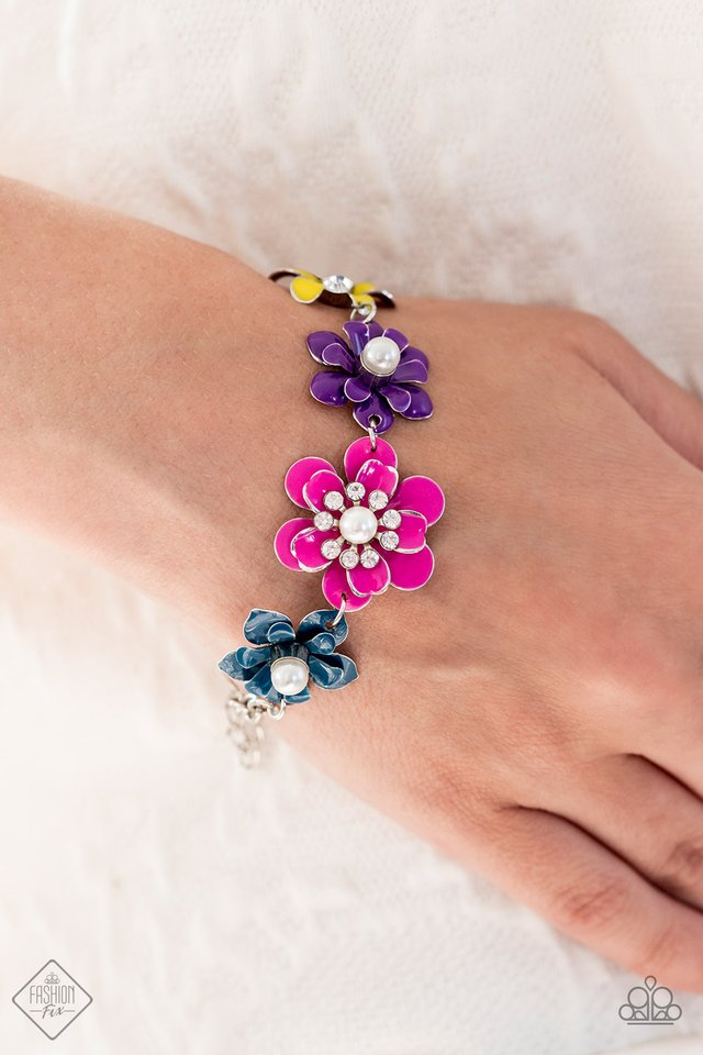 Flower Patch Fantasy - Multi - Paparazzi Bracelet Image