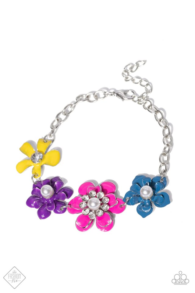 Flower Patch Fantasy - Multi - Paparazzi Bracelet Image