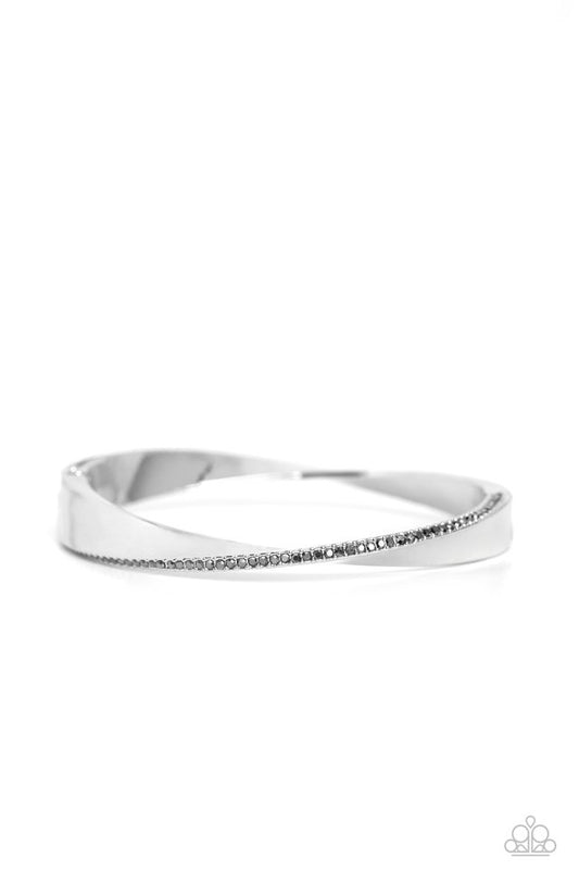 Artistically Adorned - Silver - Paparazzi Bracelet Image