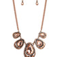 Formally Forged - Copper - Paparazzi Necklace Image