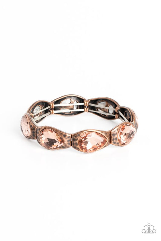 Formal Fanfare - Copper - Paparazzi Bracelet Image
