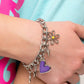 Turn Up the Charm - Purple - Paparazzi Bracelet Image