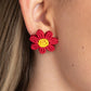 Sensational Seeds - Red - Paparazzi Earring Image