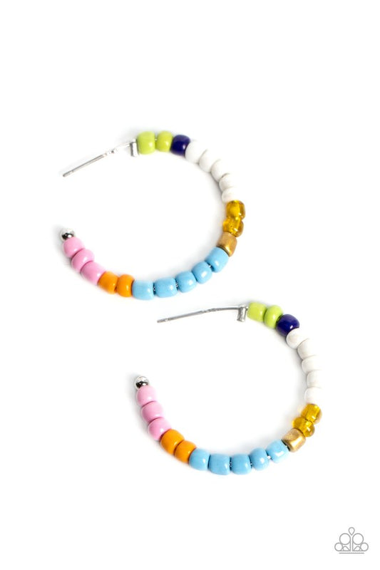 Multicolored Mambo - Multi - Paparazzi Earring Image