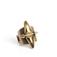 Combustible Compass - Brass - Paparazzi Ring Image