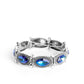 Dancing Diva - Blue - Paparazzi Bracelet Image
