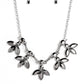 Dauntlessly Debonair - Silver - Paparazzi Necklace Image