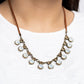 Color Me CHIC - Brass - Paparazzi Necklace Image