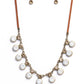 Color Me CHIC - Brass - Paparazzi Necklace Image