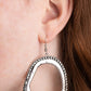 Scintillating Shareholder - Silver - Paparazzi Earring Image