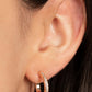 Audaciously Angelic - Rose Gold - Paparazzi Earring Image