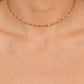 Neon Lights - Orange - Paparazzi Necklace Image