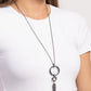 Tassel Tune - Black - Paparazzi Necklace Image