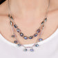 Sheen Season - Blue - Paparazzi Necklace Image