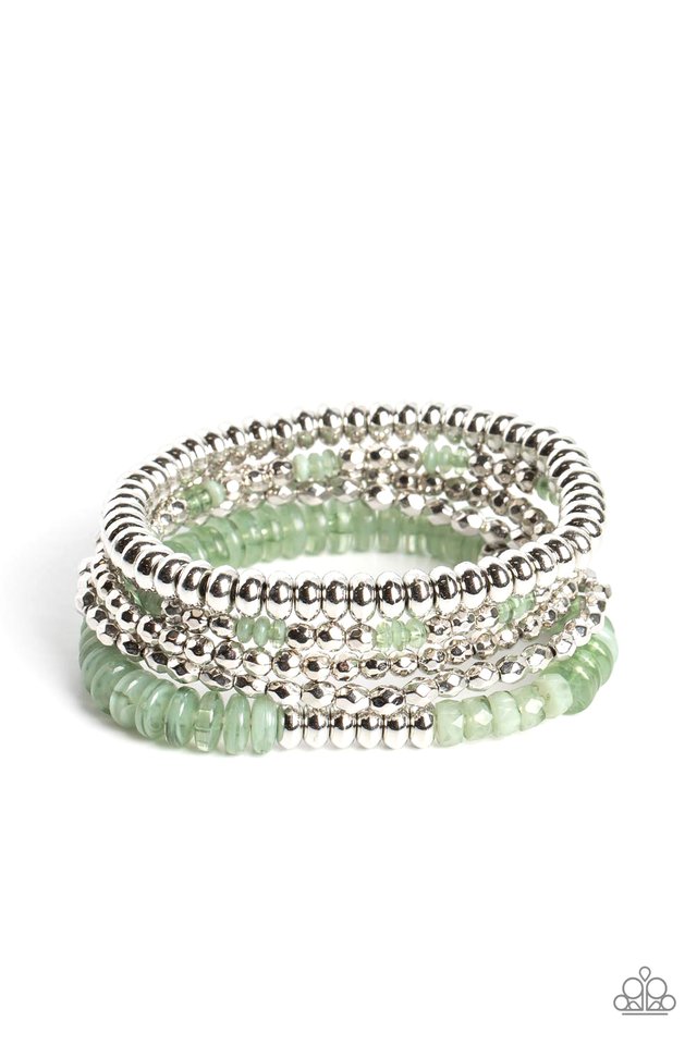 Pristine Pixie Dust - Green - Paparazzi Bracelet Image