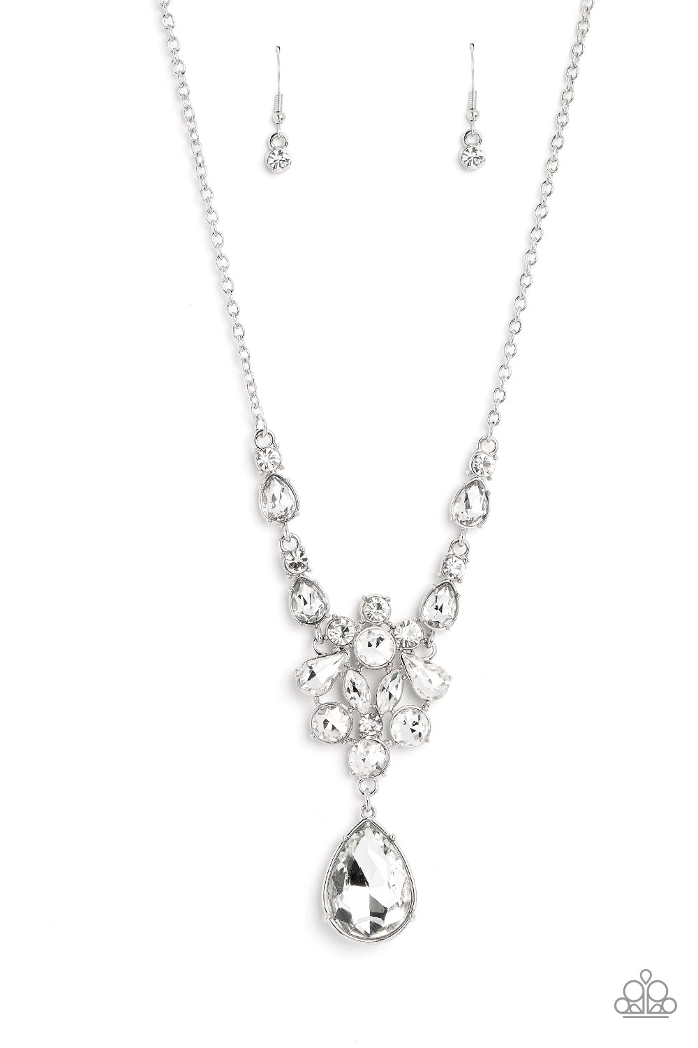 Paparazzi Necklace ~ TWINKLE of an Eye - White
