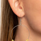 Luxe Lagoon - Yellow - Paparazzi Earring Image