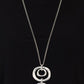 Tranquil Trickle - Silver - Paparazzi Necklace Image