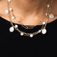 Blissful Ballad - Gold - Paparazzi Necklace Image