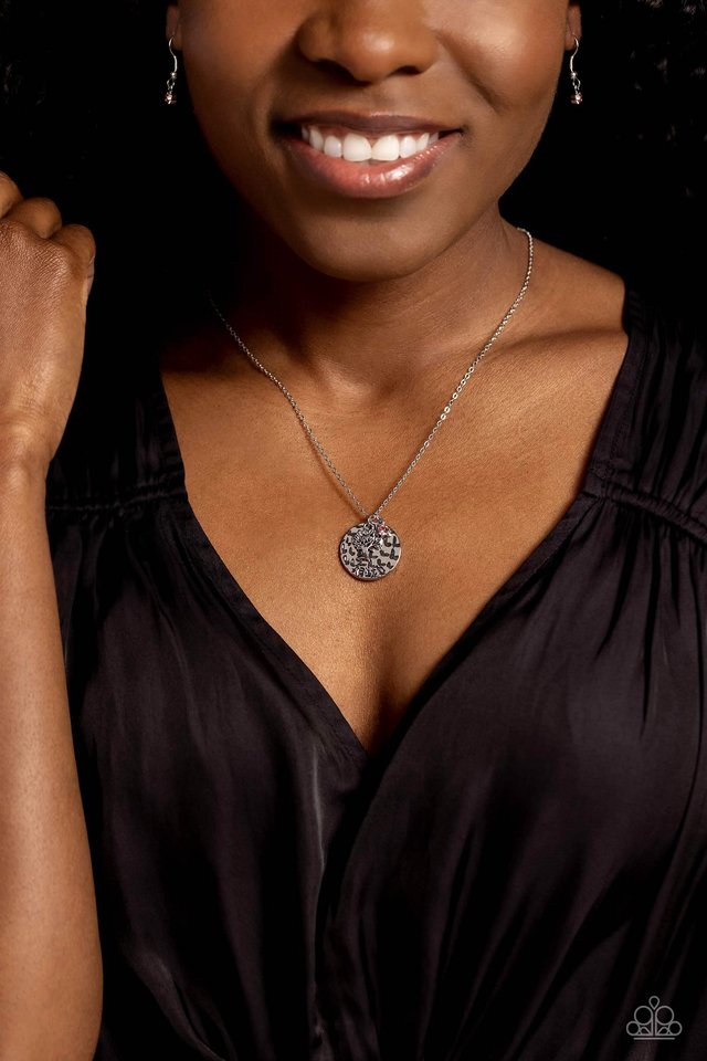 Flourishing Faith - Pink - Paparazzi Necklace Image