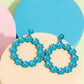 Daisy Meadows - Blue - Paparazzi Earring Image