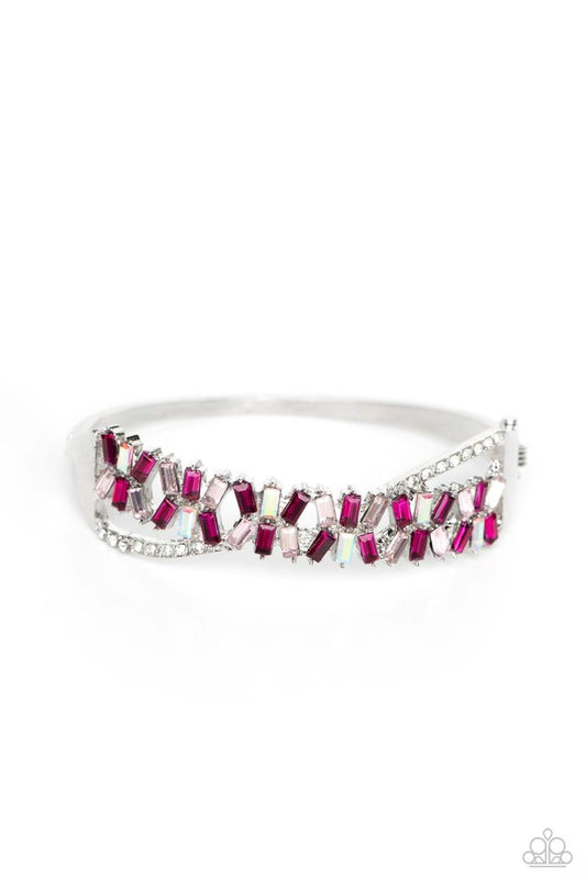Timeless Trifecta - Pink - Paparazzi Bracelet Image