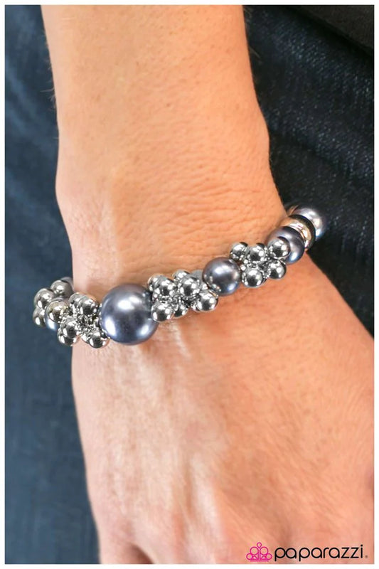 Paparazzi Bracelet ~ Arm Candy - Silver