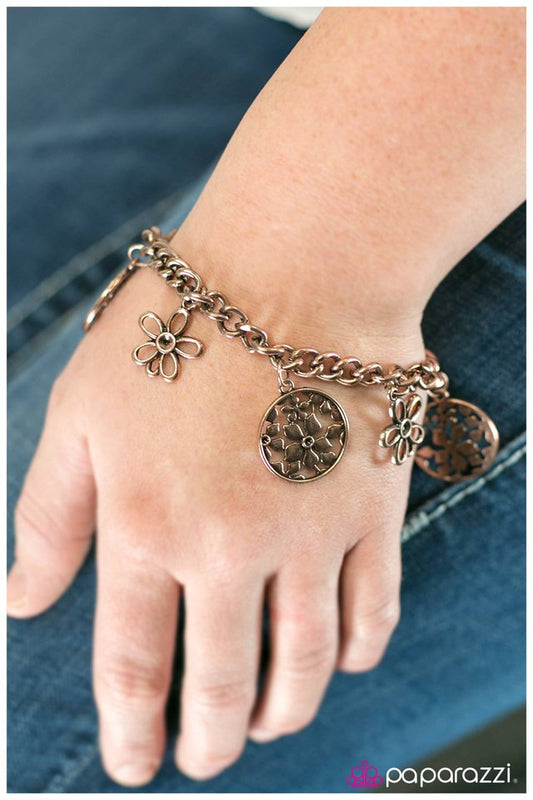 Paparazzi Bracelet ~ My Good Luck Charm- Copper