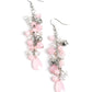 Cheeky Cascade - Pink - Paparazzi Earring Image