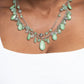 Flirty Flood - Green - Paparazzi Necklace Image