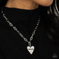 Mama Cant Buy You Love - Silver - Paparazzi Necklace Image