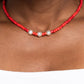 I Can SEED Clearly Now - Red - Paparazzi Necklace Image