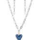 Kiss and SHELL - Blue - Paparazzi Necklace Image