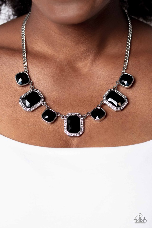 Royal Rumble - Black - Paparazzi Necklace Image