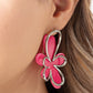 Glimmering Gardens - Pink - Paparazzi Earring Image