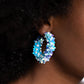 Fairy Fantasia - Blue - Paparazzi Earring Image