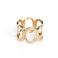 Opulent Ovals - Gold - Paparazzi Bracelet Image