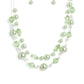 Parisian Pearls - Green - Paparazzi Necklace Image