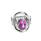 Marble Masterpiece - Purple - Paparazzi Ring Image