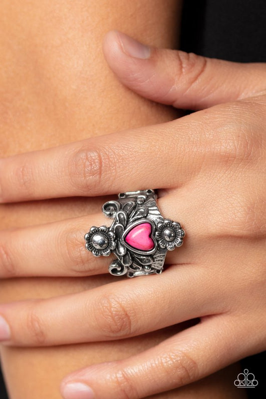 Trailblazing Tribute - Pink - Paparazzi Ring Image