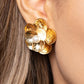 Miami Magic - Gold - Paparazzi Earring Image