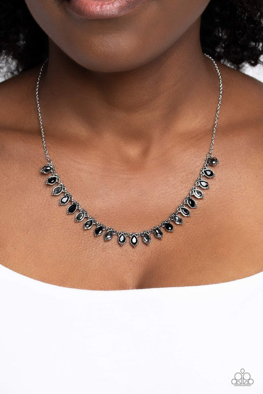 Fairy Light Fashion - Black - Paparazzi Necklace Image
