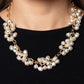 Pearl Parlor - Gold - Paparazzi Necklace Image