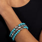 The Candy Man Can - Blue - Paparazzi Bracelet Image