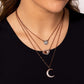 Lunar Lineup - Copper - Paparazzi Necklace Image