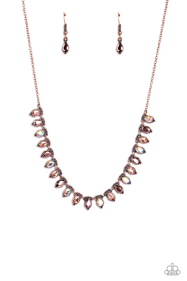 Fairy Light Fashion - Copper - Paparazzi Necklace Image