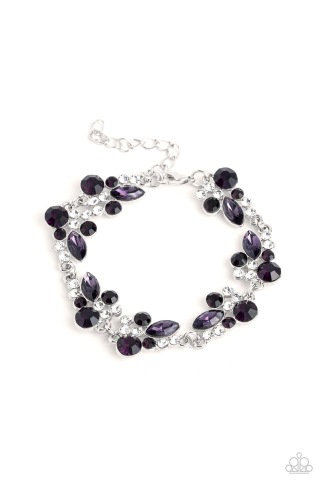 Poolside Perfection - Purple - Paparazzi Bracelet Image