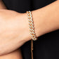 Mecca Metro - Gold - Paparazzi Bracelet Image