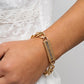 Mighty Matriarch - Gold - Paparazzi Bracelet Image