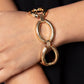 Constructed Chic - Gold - Paparazzi Bracelet Image